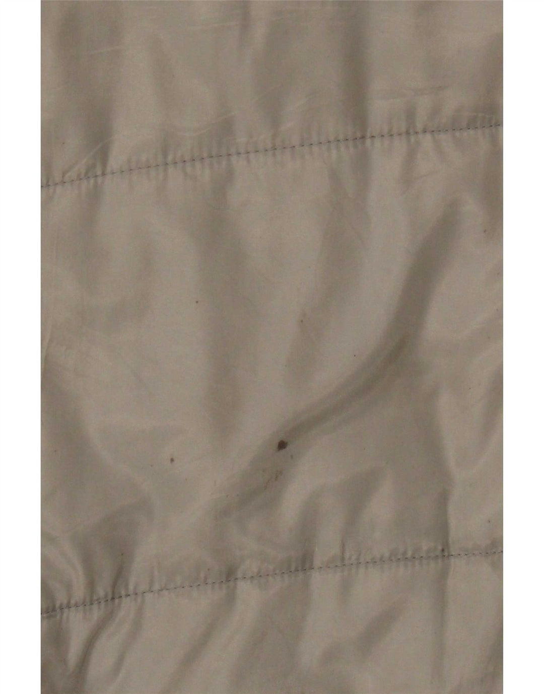 Zara Hombre Chaleco Acolchado UK 42 XL Poliéster Caqui