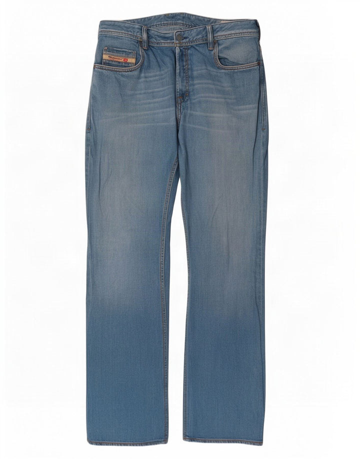 Diesel Hombre Zathan Vaqueros Rectos W36 L34 Algodón Azul