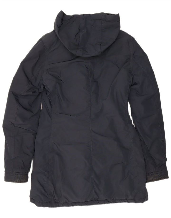 Refrigue Parka con capucha para mujer UK 6 XS Azul marino Poliéster