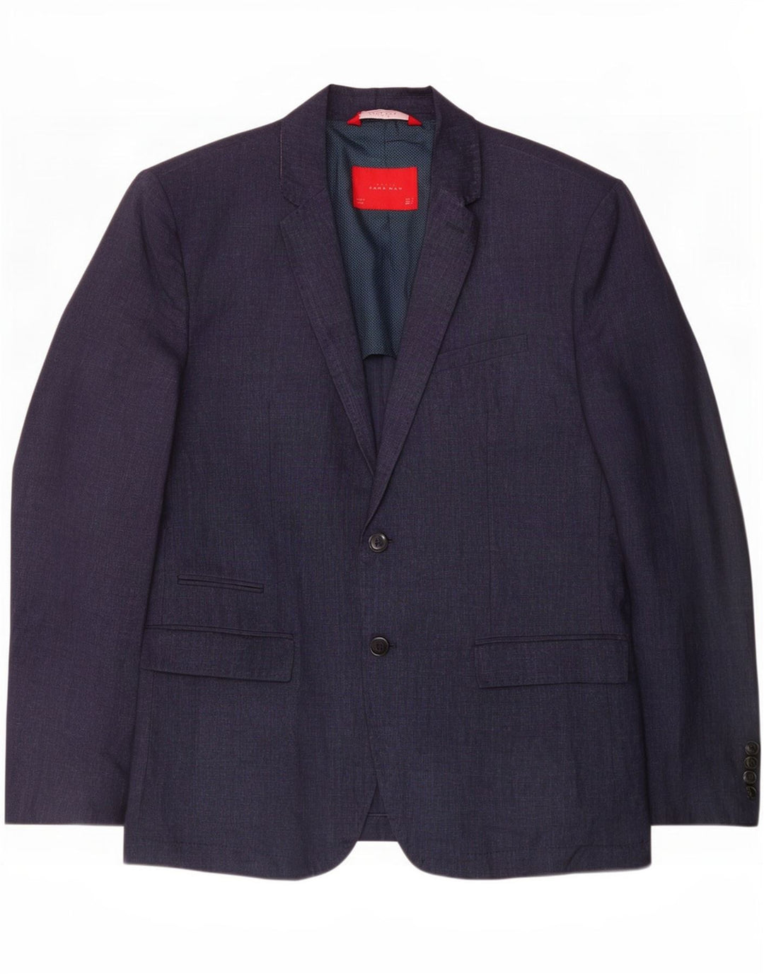 Zara Chaqueta Blazer De 2 Botones Para Hombre EU 54 XL Azul Marino