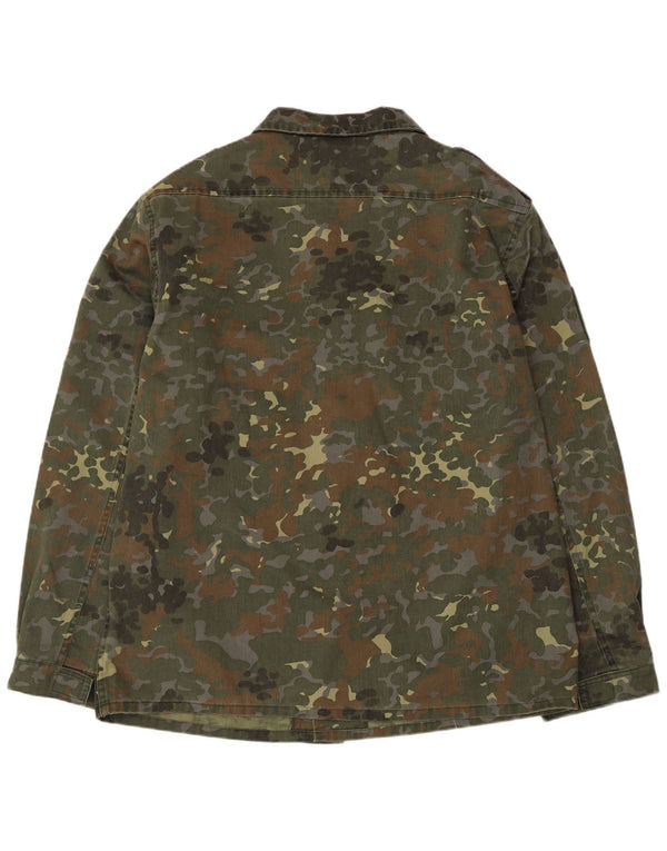 Brandit Chaqueta militar para hombre UK 42 XL Caqui Camuflaje Poliéster