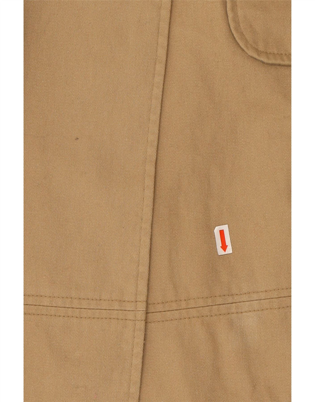 WHITE STUFF Womens Double Breasted Coat UK 12 Medium Beige Cotton