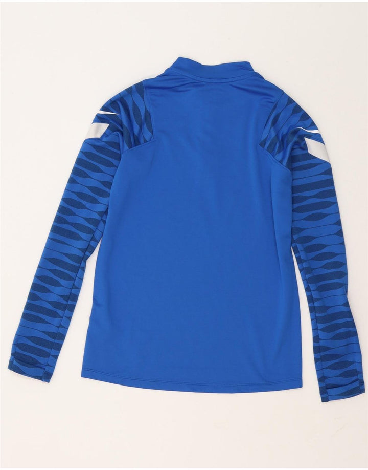 Nike Boys Dri Fit Jersey Chándal Top 12-13 años Grande Azul Geométrico
