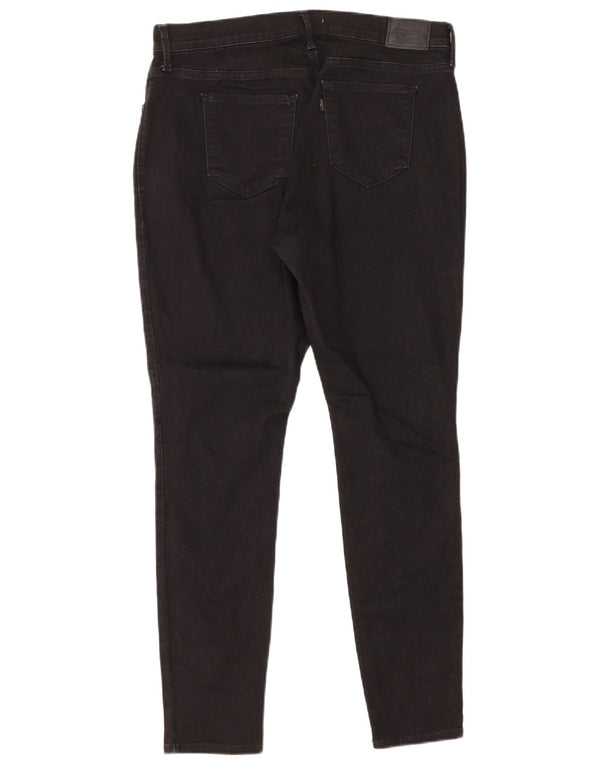 Levi's Mens 311 Shaping Skinny Jeans US 16 2XL W34 L29 Algodón Negro