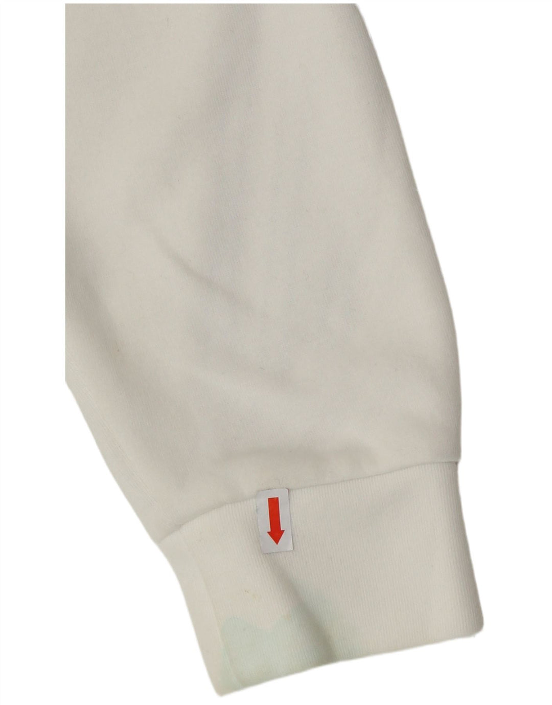 ADIDAS Sudadera con capucha y cremallera para mujer UK 4/6 XS Algodón blanco