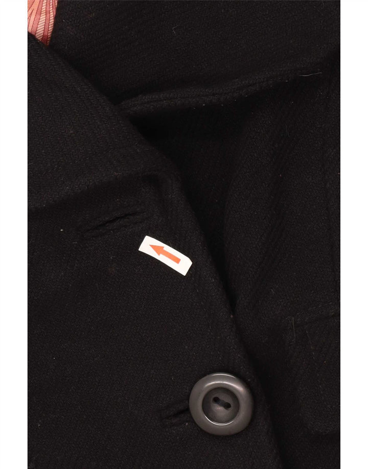 Chaquetón para mujer de Ted Baker Talla 3 Mediana Lana virgen negra