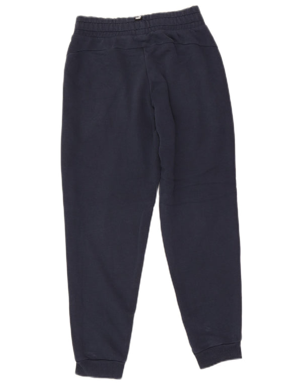 Puma Pantalón Chándal para Niños Joggers 9-10 Años Azul Marino Algodón