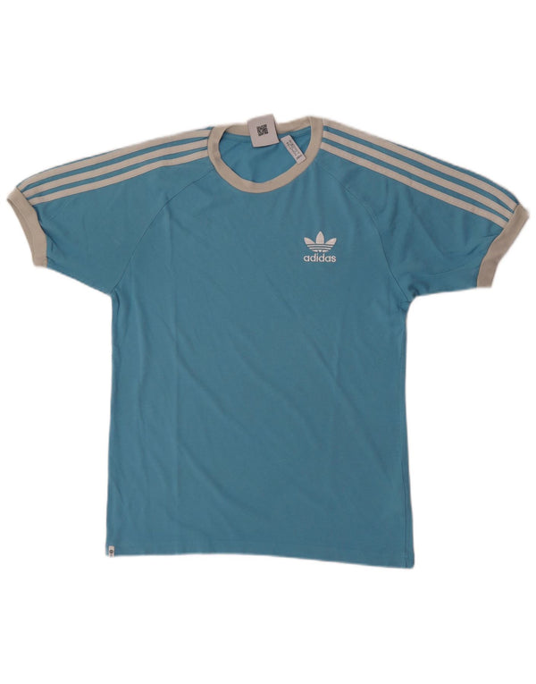 Adidas Hombre Camiseta Top XS Azul Poliéster