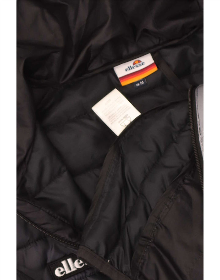 Chaqueta acolchada con capucha para mujer Ellesse UK 44 Medium Azul marino Colorblock