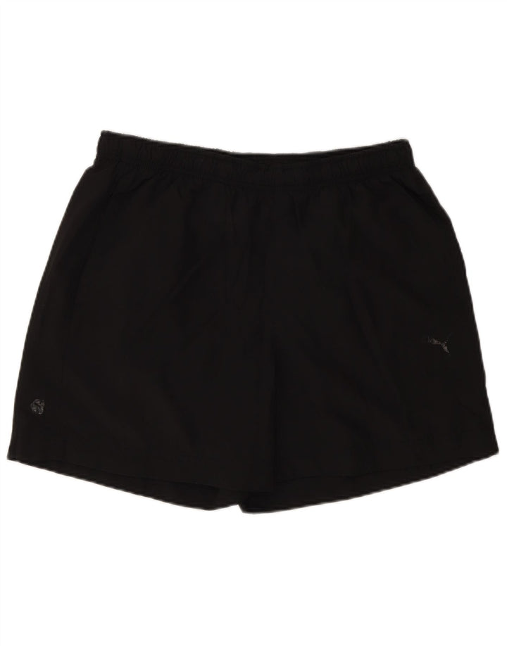 Pantalones cortos deportivos Puma para hombre poliéster negro mediano
