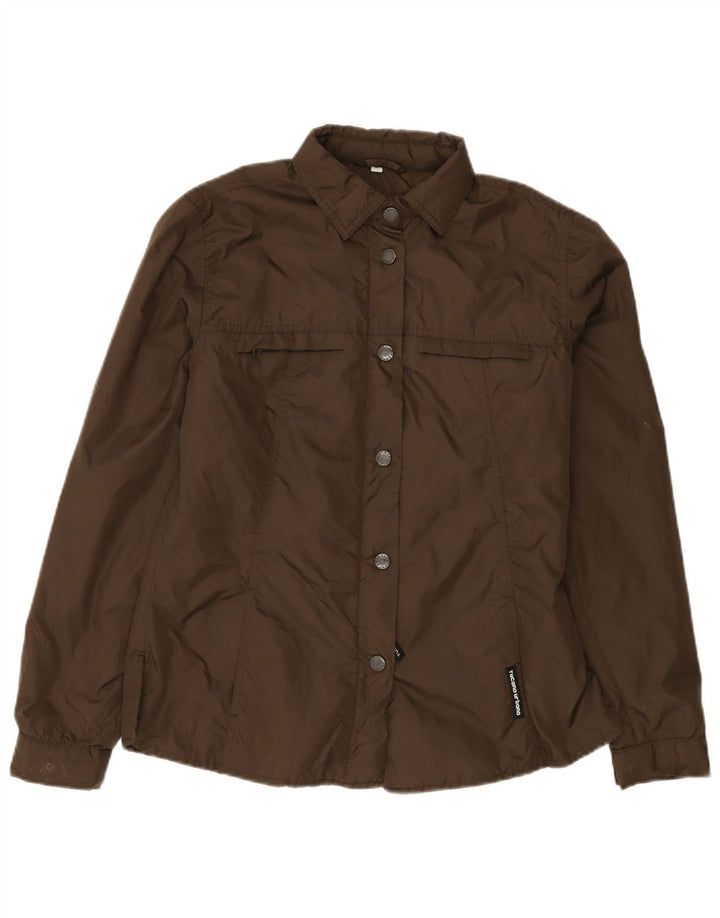 Tucano Urbano Chaqueta utilitaria para mujer UK 44 Medium Brown Nylon