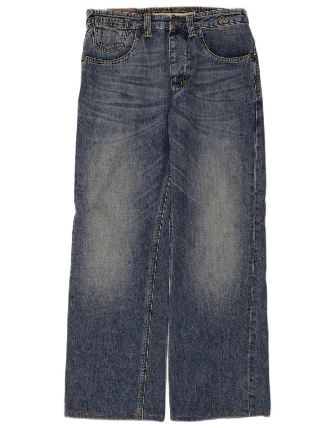 Vaqueros de pernera ancha para hombre Fat Face W30 L29 Algodón azul