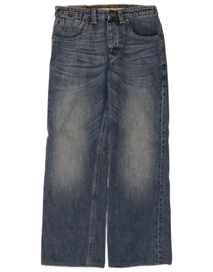 Vaqueros de pernera ancha para hombre Fat Face W30 L29 Algodón azul