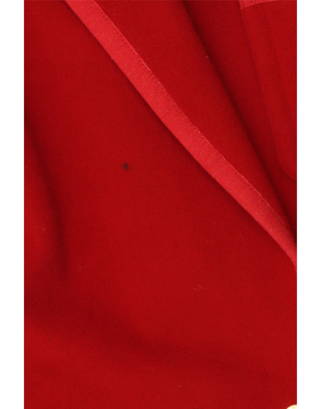 Les Copains Abrigo cruzado para mujer UK 10 Small Red Wool