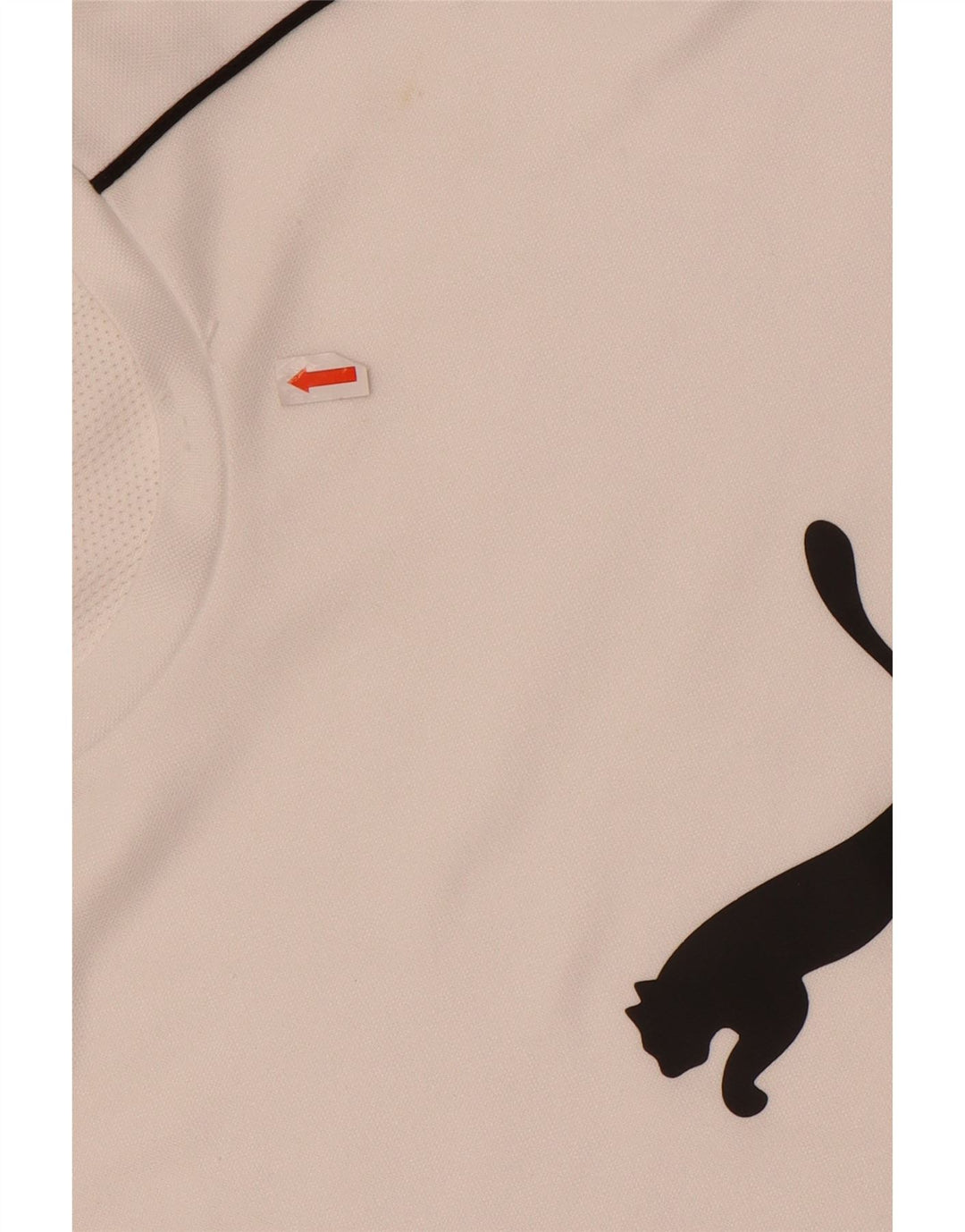 Camiseta Puma Hombre Graphic Top Medium Blanco Poliéster