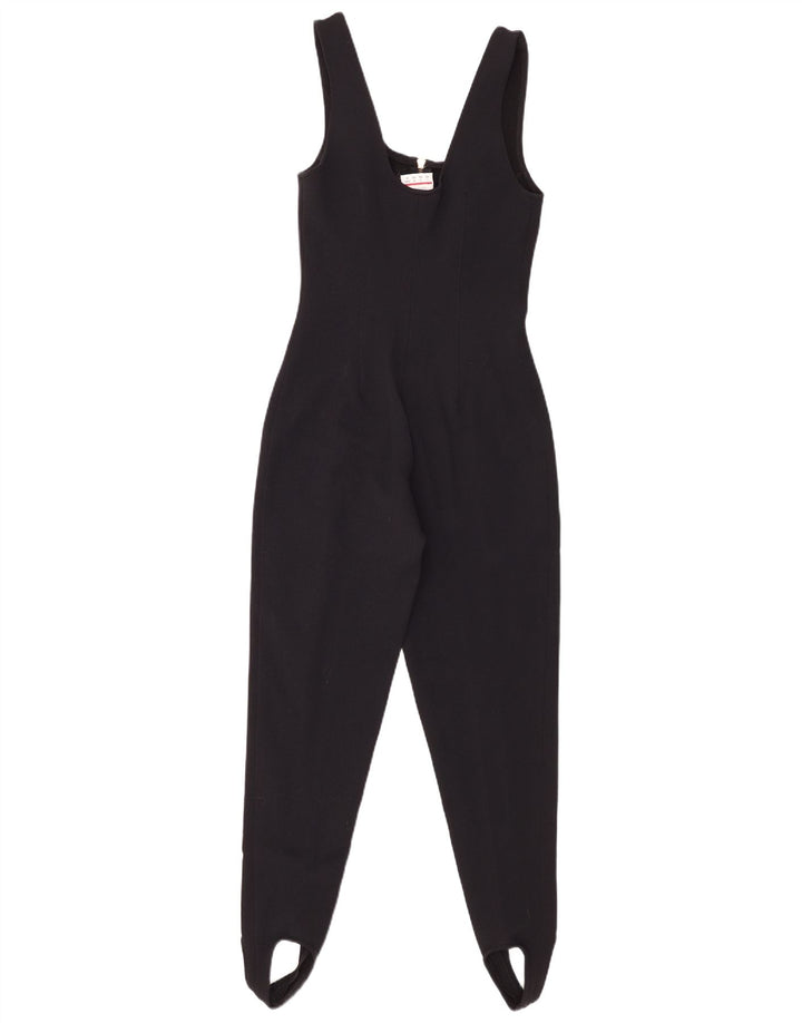 Mono Colmar Mujer Sin Mangas Con Estribos IT 40 Small Black Nylon