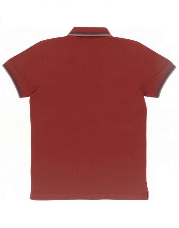 Jack & Jones - Polo para hombre, talla grande, color burdeos