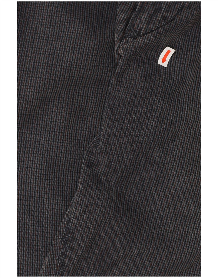 Pantalones chinos ajustados para hombre Rifle W32 L33 Azul marino a cuadros