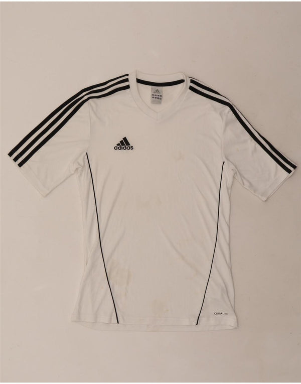 ADIDAS Camiseta Climalite para hombre Top Small White Poliéster