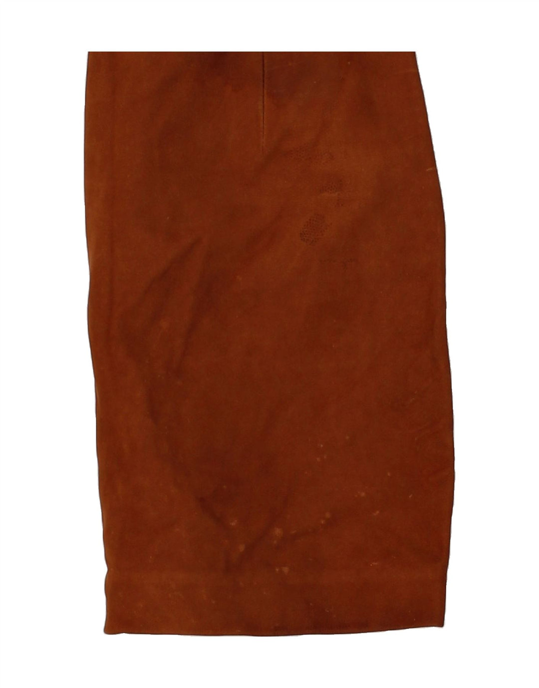 VINTAGE Womens Leather Skirt W26 Small Brown Vintage Vintage and Second-Hand Vintage from Messina Hembry 