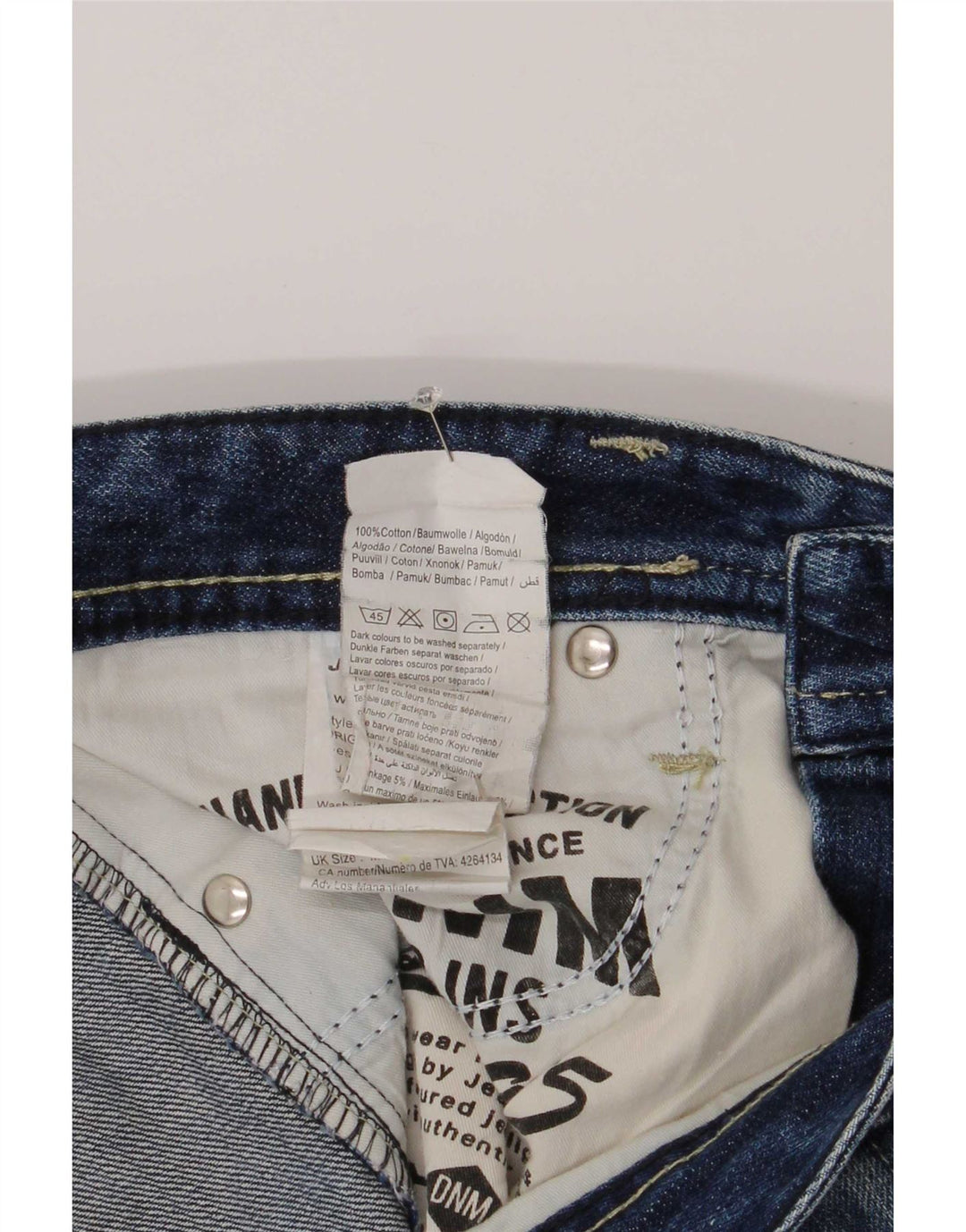 Jack & Jones Shorts vaqueros para hombre W36 Large Blue Cotton