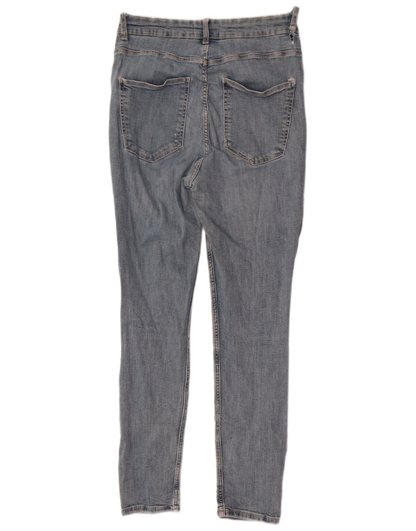 Zara Vaqueros pitillo para mujer EU 42 Large W32 L27 Azul