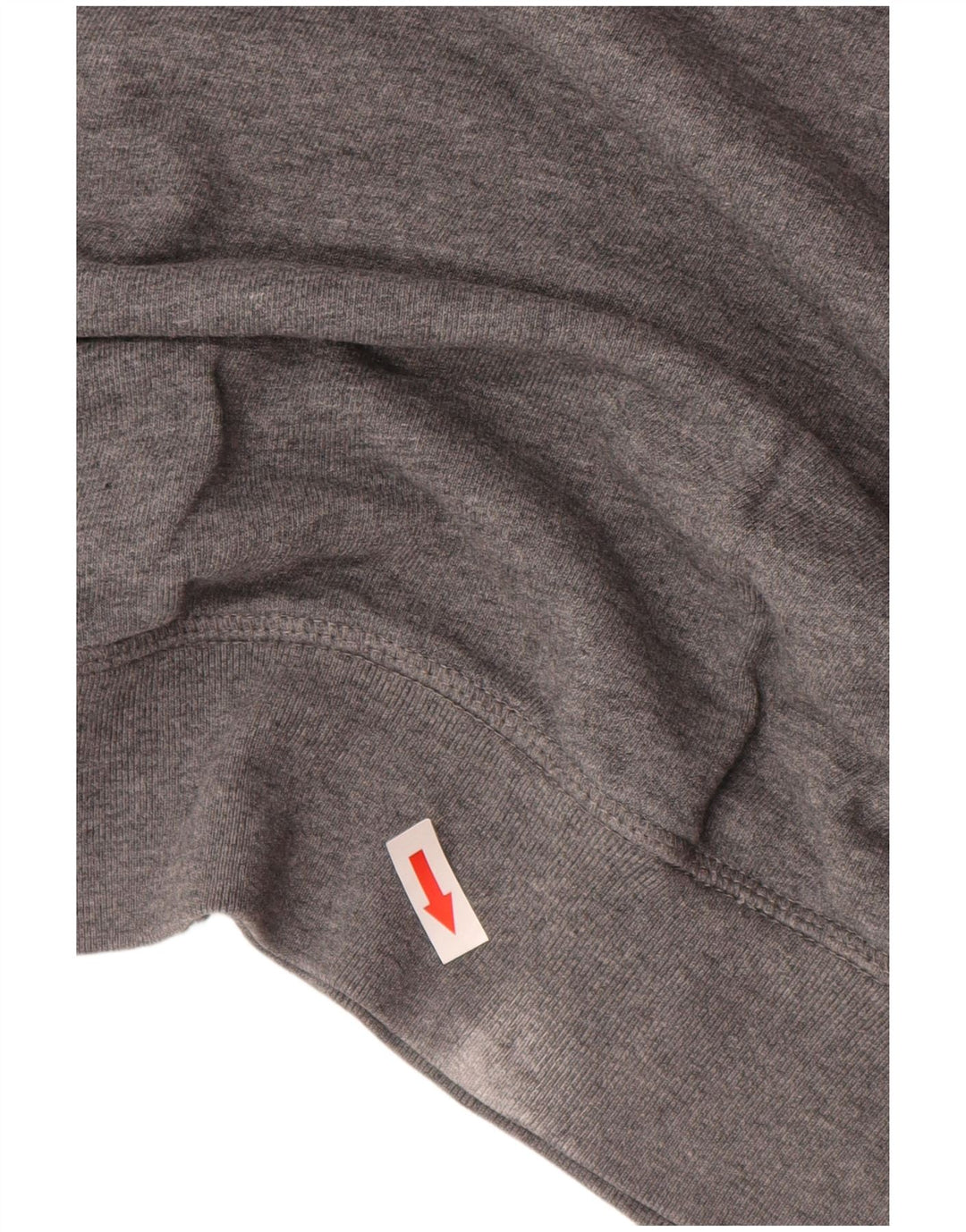 Diesel Hombre Sudadera Gráfica Jersey Pequeño Algodón Gris