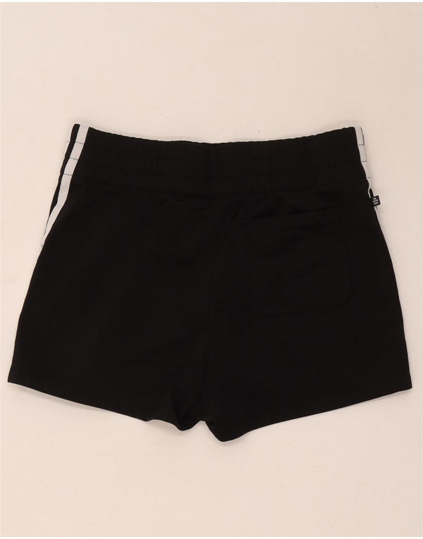 Adidas Pantalones cortos deportivos para mujer UK 4/6 XS Negro Poliéster