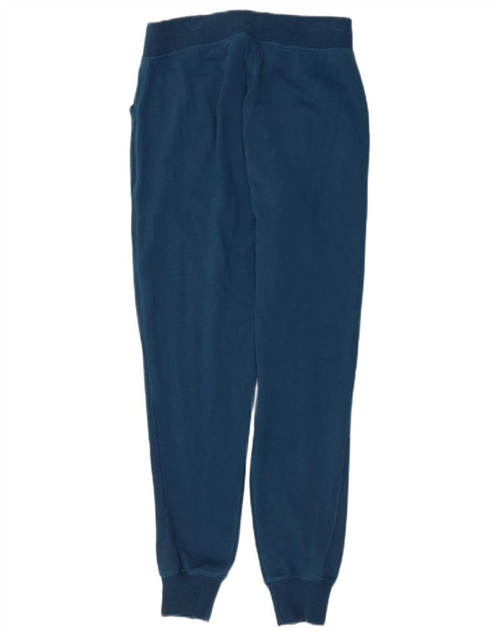 Asics Mujer Chándal Pantalones Joggers UK 8 Small Azul