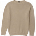 Zara Hombre Jersey Con Cuello Barco XL Gris Moteado