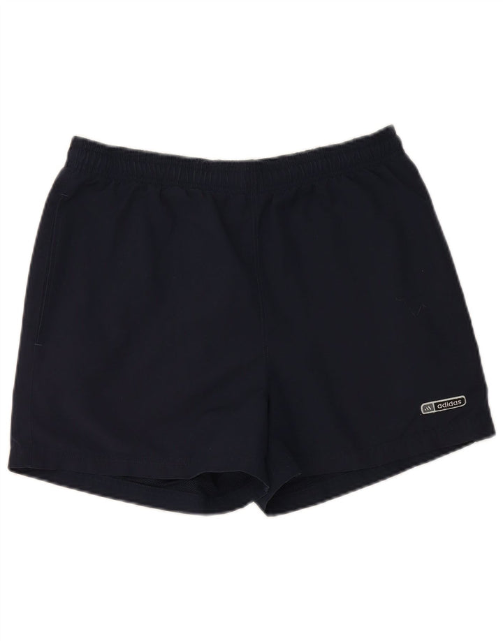 Pantalón Corto Deportivo Adidas Hombre Medio Azul Marino Poliéster