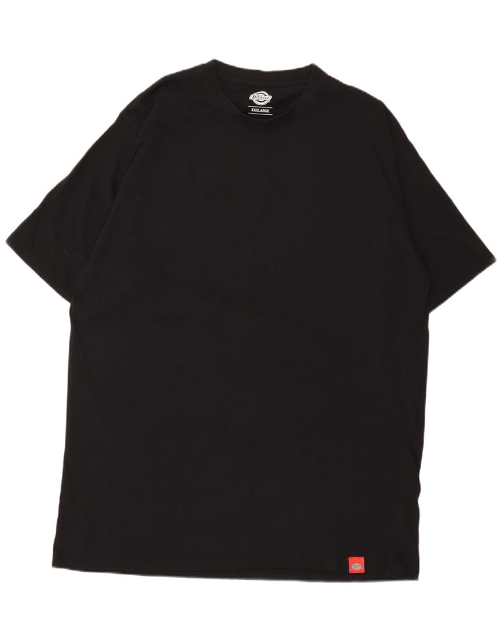 Dickies Camiseta Hombre Top 3XL Algodón Negro