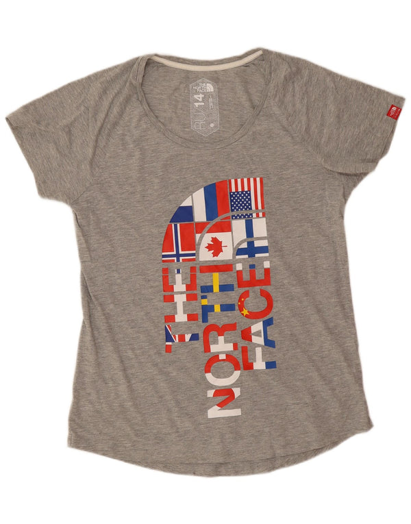 The North Face Camiseta gráfica para mujer RU/14 Top UK 14 Large Grey Sports