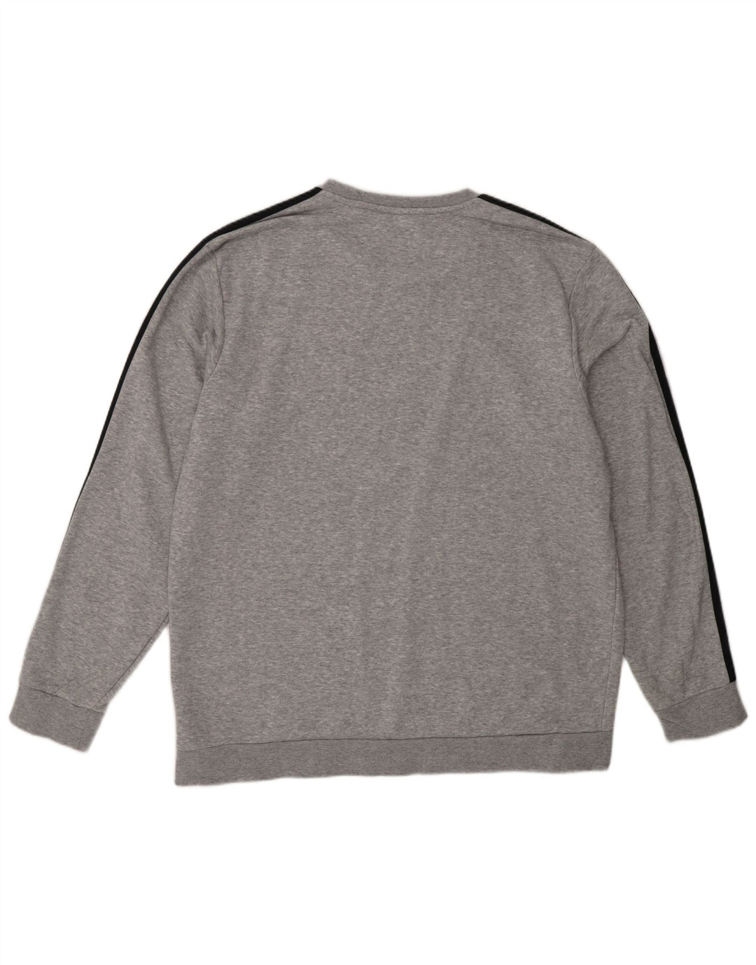 Adidas Hombre Sudadera Jumper XL Gris Algodón Moteado