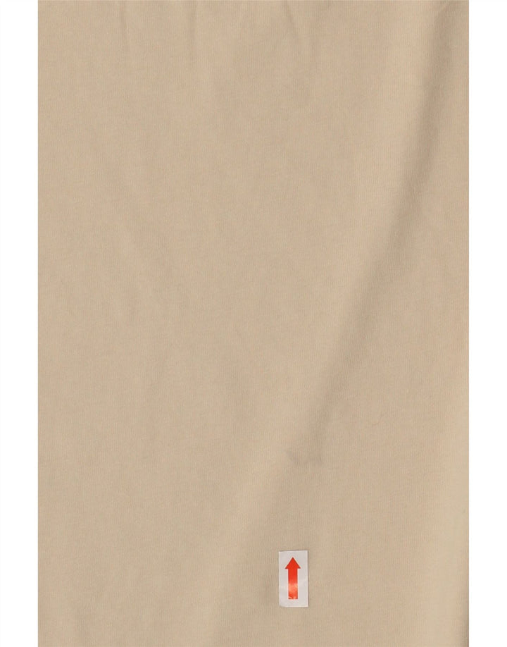 VANS Camiseta de corte clásico para hombre Top 2XL Algodón beige