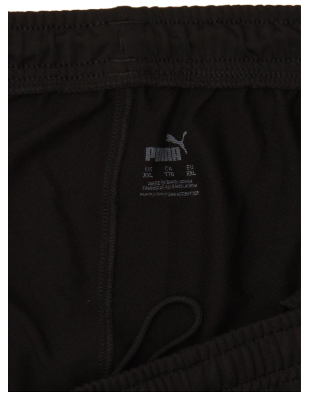 PUMA Pantalones de chándal para hombre 2XL Negro Colorblock