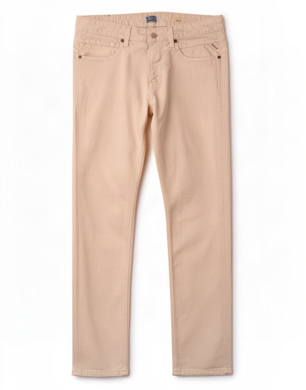 Replay Mens Jeto Straight Jeans W32 L31 White Cotton