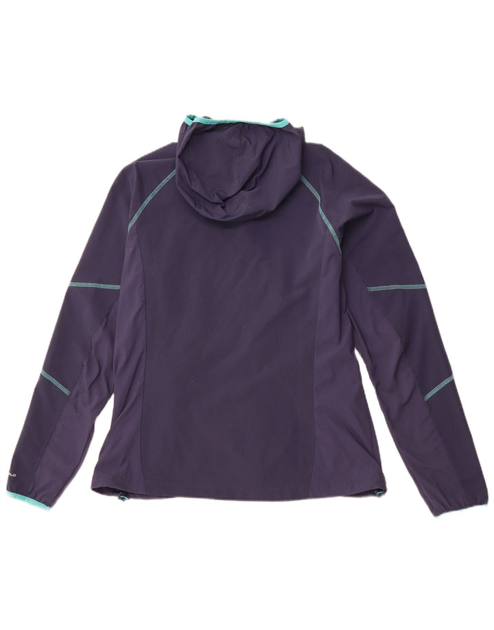 COLUMBIA Chaqueta de chándal Omni-Shade para mujer UK 40 Grande Azul marino