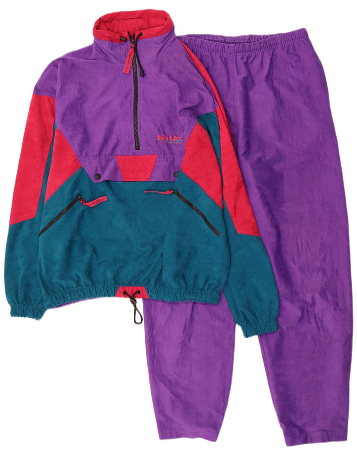 No Limits Chándal completo con capucha para hombre, talla 2XL, color morado