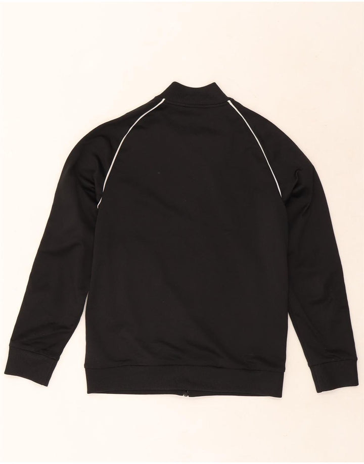Adidas Chaqueta de chándal para niño 11-12 años Negro Poliéster