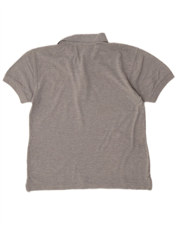 Polo Reebok Hombre Algodón Gris Medio