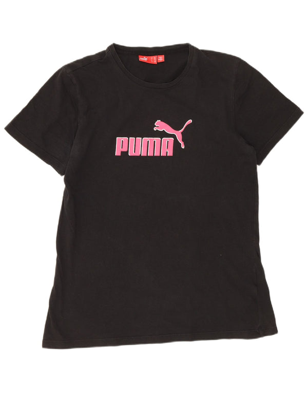 Puma Camiseta Gráfica Niña 15-16 Años Negro