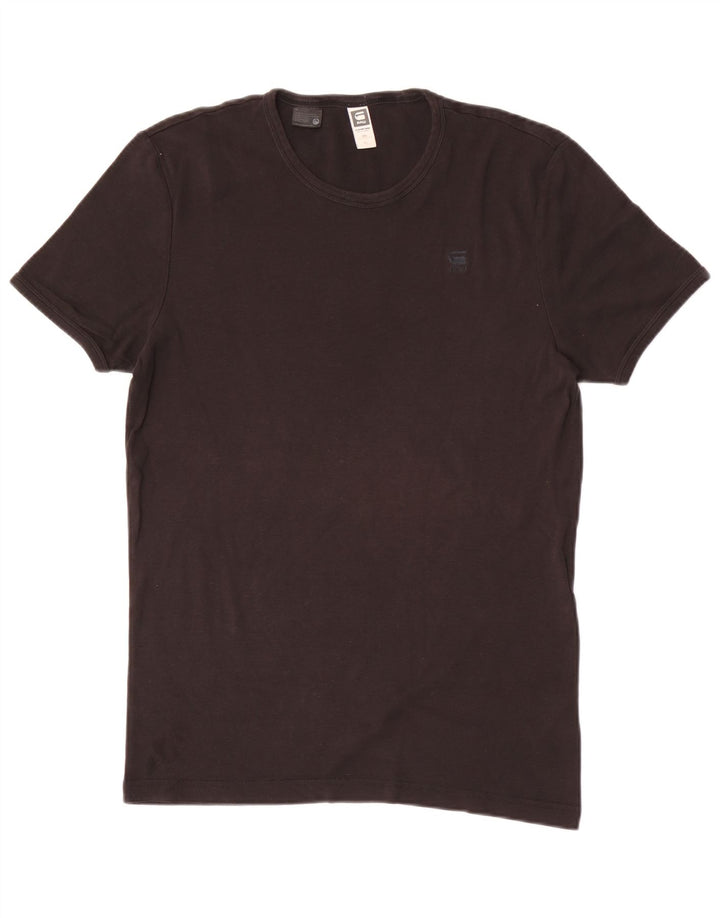 G-Star Hombre Camiseta Top XL Algodón Negro