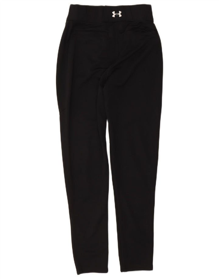 Pantalones Under Armour Slim Casual Mujer Pequeños Poliéster Negro