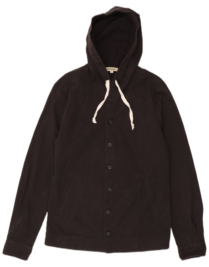 Chaqueta bomber con capucha Imperial para hombre UK 42 XL Negro