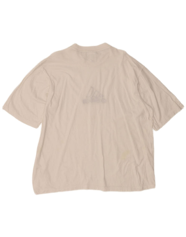 Adidas Camiseta gráfica para hombre Top UK 48/50 XL Blanco Algodón