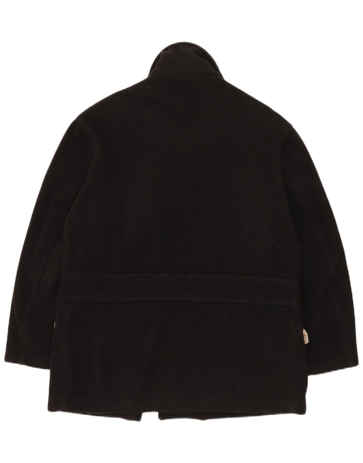 Murphy & Nye Chaquetón extragrande para mujer Reino Unido 44 Lana negra mediana
