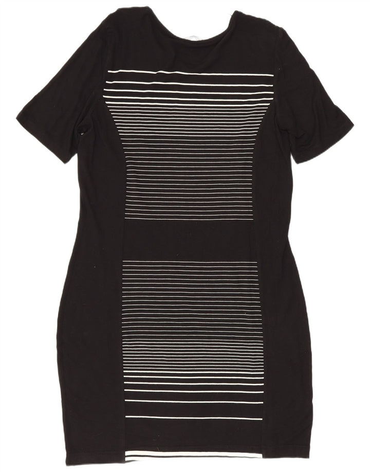 Marks & Spencer Vestido tubo para mujer UK 44 Mediano Rayas negras