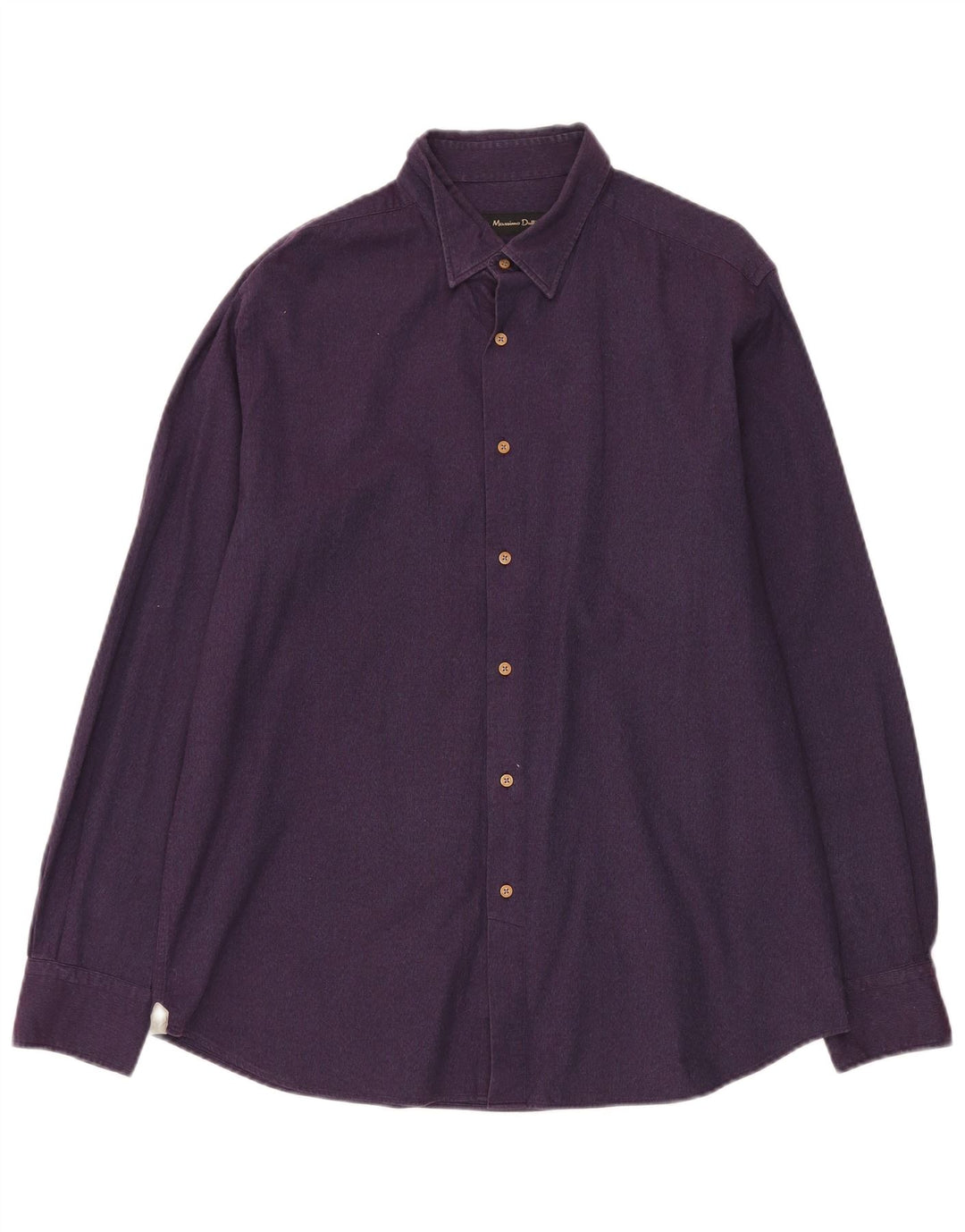 MASSIMO DUTTI Camisa Hombre Grande Morado