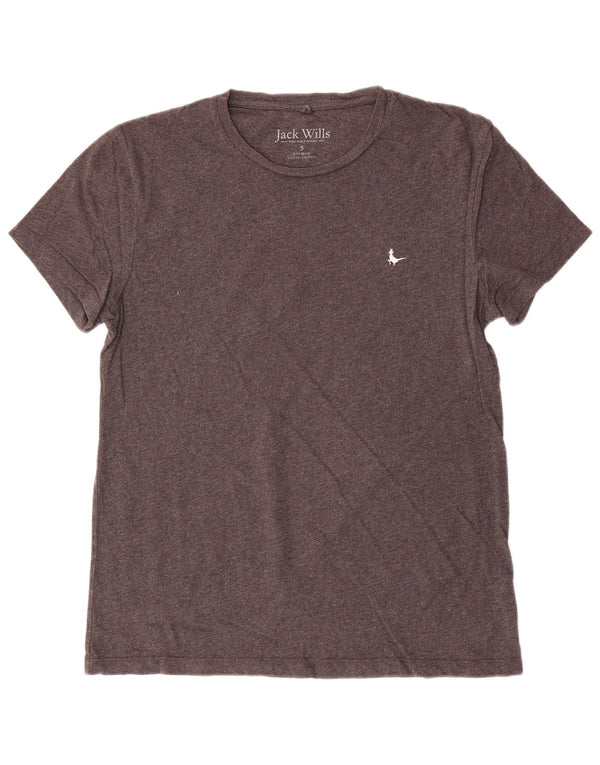 Camiseta Jack Wills Hombre Top Small Gris Algodón